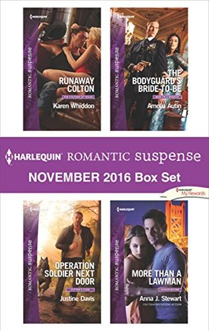 [7a89a] ~Read@ #Online~ Harlequin Romantic Suspense November 2016 Box Set: Runaway Colton\Operation Soldier Next Door\The Bodyguard's Bride-to-Be\More Than a Lawman - Karen Whiddon ^PDF#